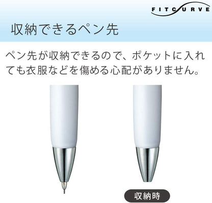 Kokuyo FitCurve Mechanical Pencil - 0.5 mm - Blue Body