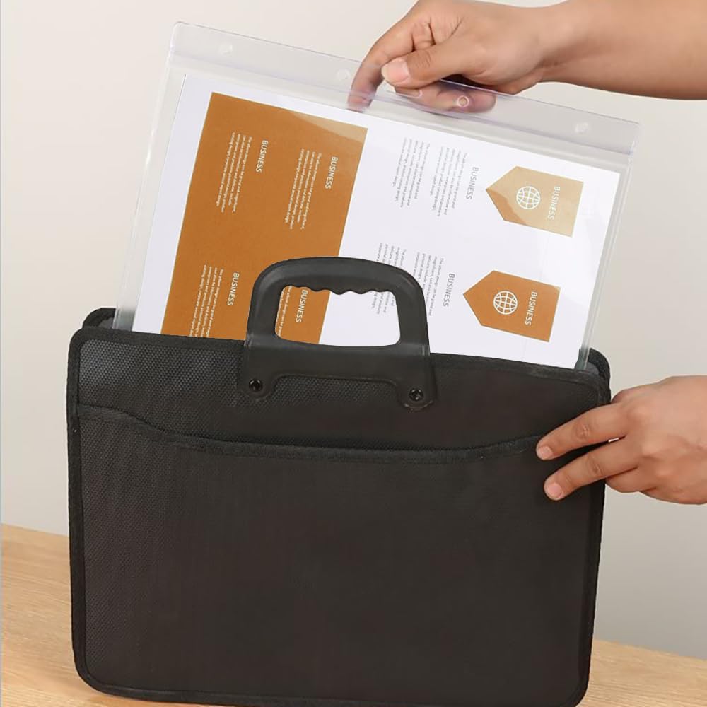 Bird Fiy Sheet Protectors 10 Pack 8.5" x 11" Waterproof Resealable Zip Wall Sign Holder Page Protectors Clear Photo Plastic Sleeves for Documents, Photos, and Wall Sign Display
