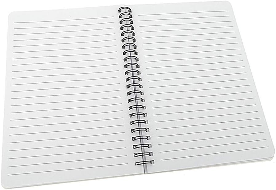 4 Pack A5 Spiral Notebook Journal,Wirebound Ruled Sketch Book Notepad Diary Memo Planner,A5 Size(8.3X5.7) & 80 Sheets (Floral)