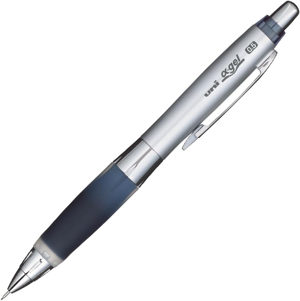 Uni Alpha-Gel Shaker Mechanical Pencil - White/Soft Grip 0.5mm (M5617GG1P.1)