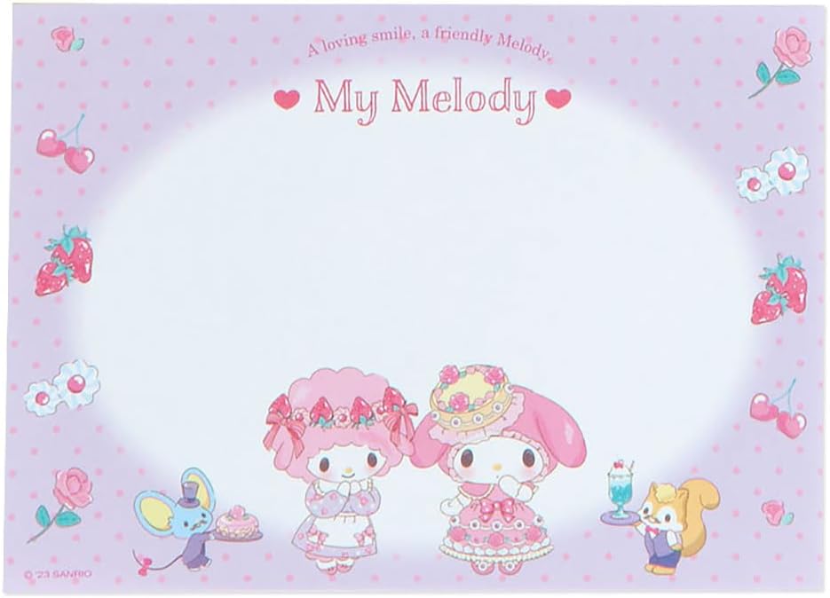 Sanrio Hello Kitty 8 Design Memo 016942