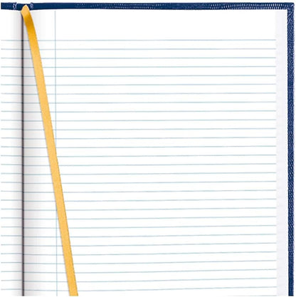 Blueline Executive Journal, Lizard-Like Hard Cover, Ribbon Bookmark, 150 Pages, 10.75" x 8.5", Blue (A10.82)