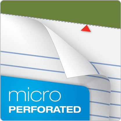 Earthwise by Ampad 40102 Recycled Writing Pad, 8 1/2 x 11 3/4, WE, 40 Sheets (Pack of 4)