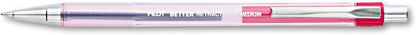 PILOT Pen 30000 The Better Ball Point Pen Refillable & Retractable Ballpoint Pens, Fine Point, Black Ink, 12-Pack
