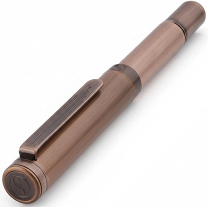 Scriveiner Black Rollerball EDC Luxury Pen, Stunning Pocket Pen with Chrome Finish, Cool Writing, Best Gift for Men & Women, German Schmidt Refill, Nice Present, Fancy Office Designer Set