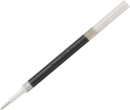 Pentel Refill Ink for EnerGel Liquid Gel Pen / 0.7mm Black Ink / Value Set of 10 Refills