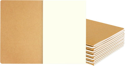 zmybcpack 12 Pack 8.5x11 inch Large Lined Notebook Journals Bulk, 32 sheets / 64 Pages, Sketchbook Composition Notebook Journals Subject Notebooks Planner for College Students Office