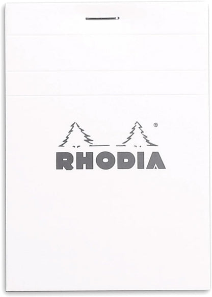 Rhodia 80 Sheet Graph Notepads, 4 by 6", Black