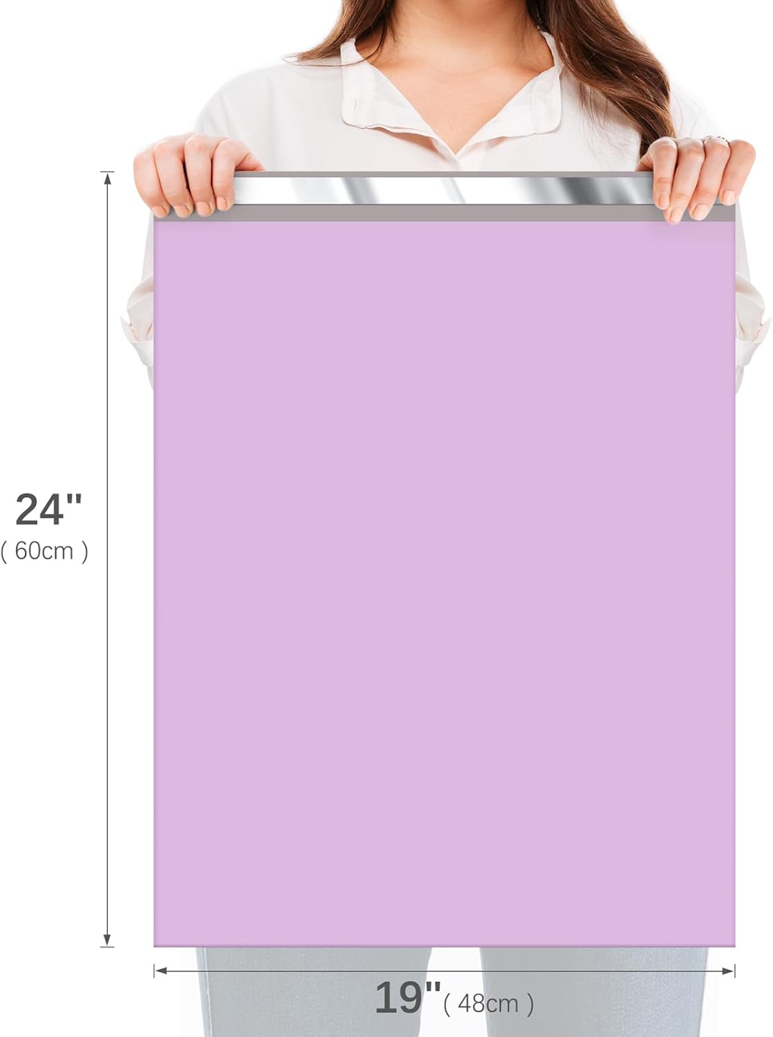Fuxury Poly Mailers 10x13 Inch 50 Pcs, Waterproof Shipping Bags for Clothing, Strong Adhesive Shipping Envelopes for Small Business Suppliers, Self Seal Mailers Poly Bags Mailing Envelopes Purple