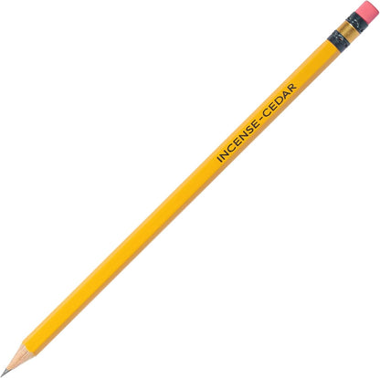 Mongol Classic Incense Cedar #2 Pencil - 12-Pack – Pre-sharpened, European Graphite Core, US Grown Cedar, Smudge Free Eraser – Nontoxic PMA Certified