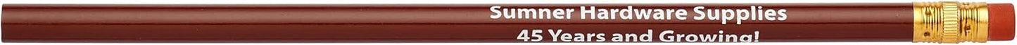 Pencil Guy Promotional Personalized Imprinted Round Pencils.-500 per box