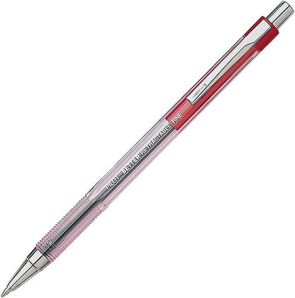 PILOT Pen 30000 The Better Ball Point Pen Refillable & Retractable Ballpoint Pens, Fine Point, Black Ink, 12-Pack