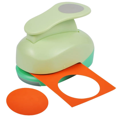 UCEC 2 Inch Circle Punch, Paper Punch, 2 Inch Hole Punch, Circle Hole Punch Cutters for Paper Crafts DIY Handmade Crafting Scrapbook Tools Cards Arts Fun Projects