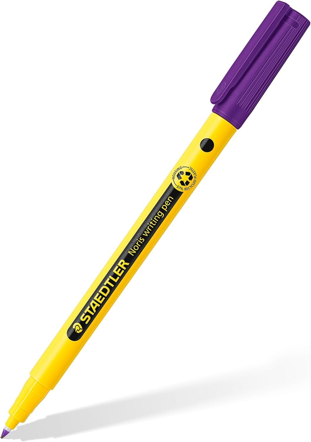 STAEDTLER 307 Noris Writing Pen - Handwriting Pens - 0.6mm Line Width - Ideal for School, Work, Office, etc (Blue)