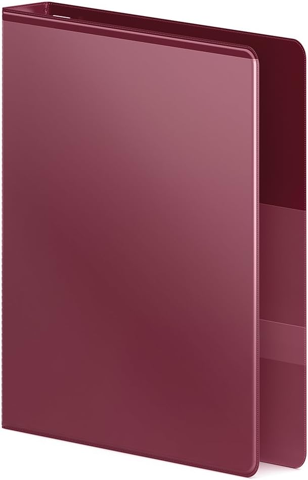 Wilson Jones 3 Ring Binder 4 Inch, Ultra Duty D-Ring View Binder with Extra Durable Hinge, Customizable, Black (W86641)