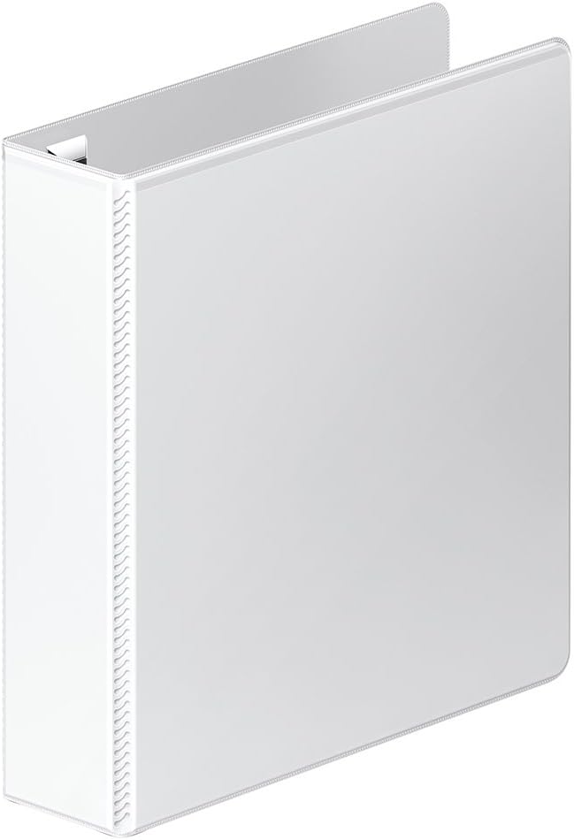 Wilson Jones 3 Ring Binder 4 Inch, Ultra Duty D-Ring View Binder with Extra Durable Hinge, Customizable, Black (W86641)