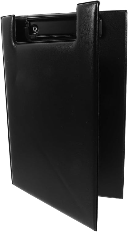 PRETYZOOM Pu Foldable Clipboard Folder A5 Nursing Clipboard with Storage Pocket Waterproof Office Writing Pad for Students Teachers Classroom Use