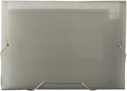 JAM Paper Accordion Folders - 13 Pocket Plastic Expanding File - Legal Size - 10 x 15 - Red - Sold Individually