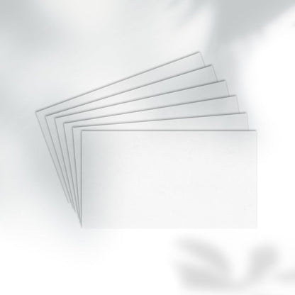 100 Sheets blank cardstock 2 x 3.5 In Heavy Weight business Card Stock 350gsm/130lb Learning Card, Note Card, Thank You Inserts, Gift Tags, Paper Crafts, Write, Draw, DIY (2X3.5 Inches)