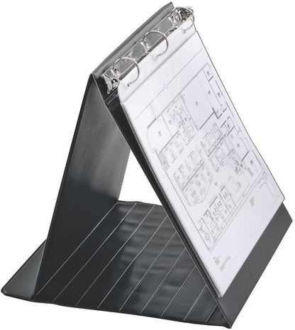 Cardinal Easel Ring Binder, Horizontal, 1-Inch, 11-Inch x 8-1/2-Inch, Black (09260V3)