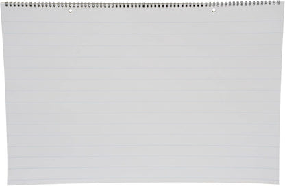 School Smart Chart Tablet, 24 x 16 Inches, 1 Inch Rule, 25 Sheets