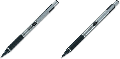 Zebra Pen M-301 Mechanical Pencil, Stainless Steel Barrel, Fine Point, 0.5mm, Black Grip, 1-Pack (54011)