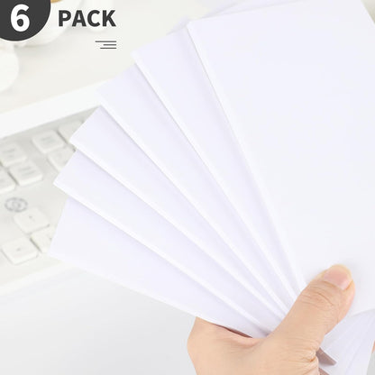 QiCheng Note Pads Memo Pads Small Notepad 50 Sheets 4X6 note pad Scratch Pads for Writing Blank Scratch Pads (12)