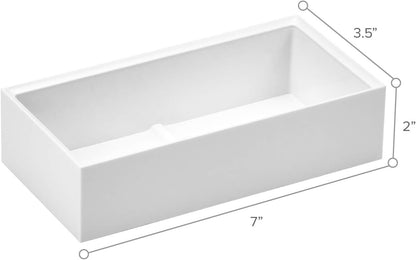 Bostitch Office Konnect Desk Organizer Accessory Tray, Stacks for Desktop Storage, Black