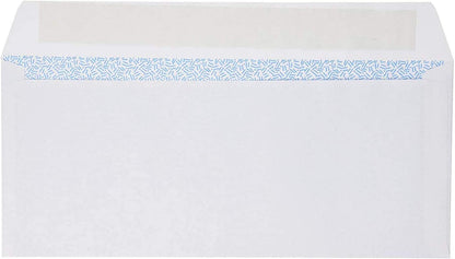 Mead #10 Security Business Envelopes Letter Size 4-1/8" x 9-1/2" – Peel and Seal, Privacy Lined, No-Window, Press-It Seal-It Self-Adhesive for Home & Office Mailing, 45 Count (75026)