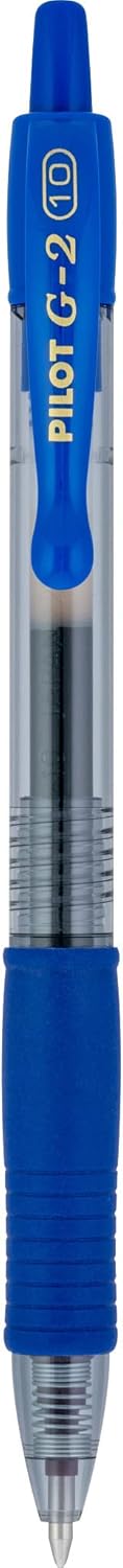 PILOT G2 Premium Refillable and Retractable Rolling Ball Gel Pens, Bold Point, Black Ink, 4-Pack (31254)