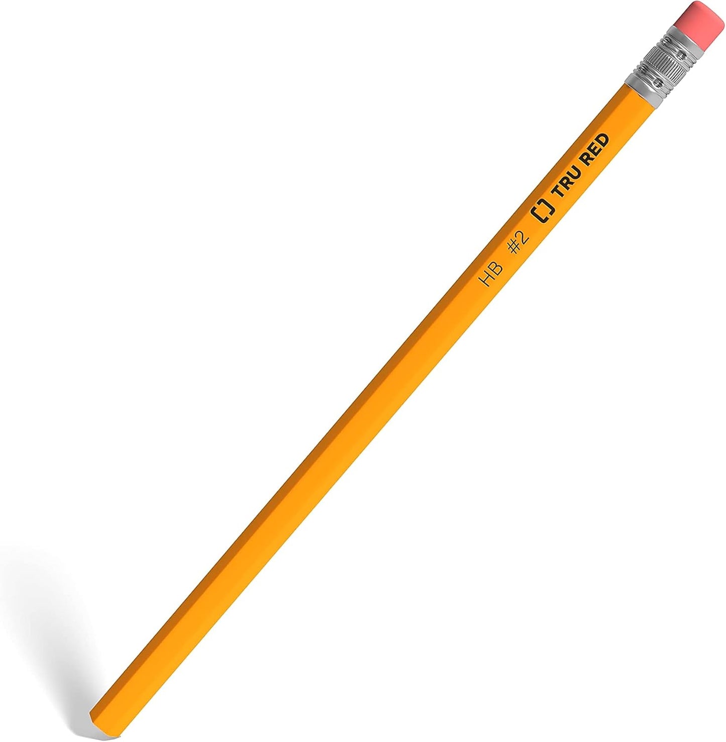 STAPLES Wooden Pencils, #2 Lead, Pre‑Sharpened, Yellow, 72 Pack – Classic Hex Pencils for School, Testing & Office Use