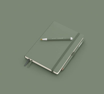 LEUCHTTURM1917 - Notebook Hardcover Medium A5-251 Numbered Pages for Writing and Journaling (Navy, Ruled)