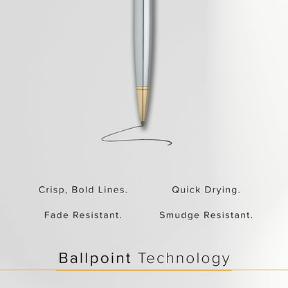 Cross Ballpoint Pen Refill - Black - Medium - 2-Pack - Refill for Consistent Ink Flow - Quick-Drying &