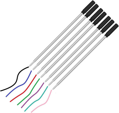 Pen Savings Ballpoint Pen Refills for Cross Pens, Medium Point 1.0mm, Frictionless Flow Smooth Writing, 10 Pack (Purple)