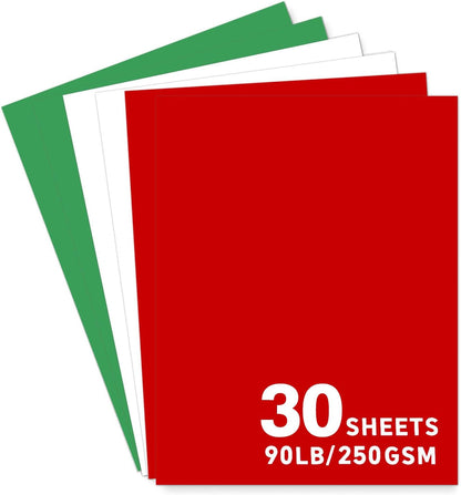 25Sheets Black Cardstock Paper, 8.5 x 11 Card stock for Cricut…