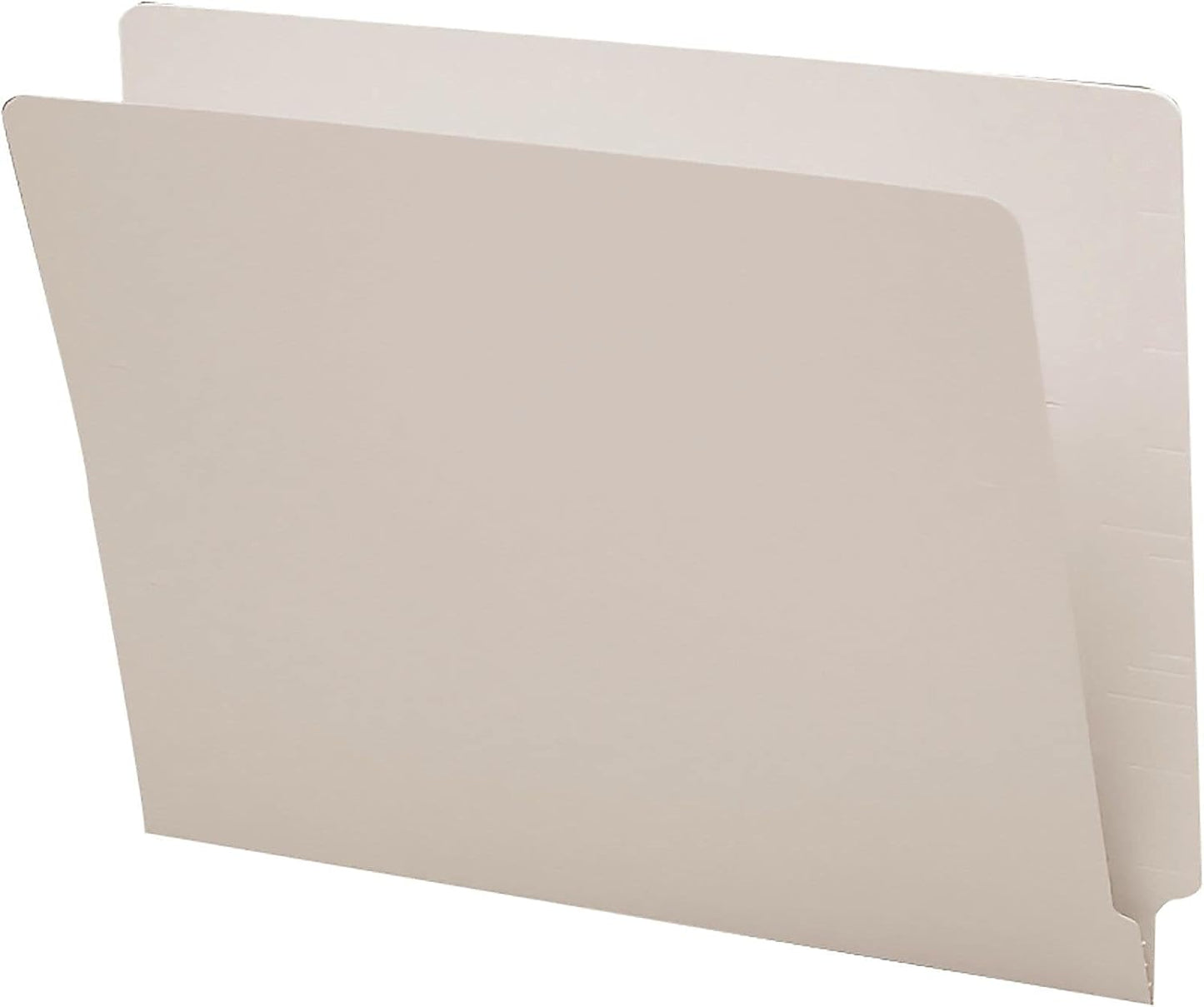 Smead End Tab File Folder, Shelf-Master Reinforced Straight-Cut Tab, Letter Size, Green, 100 per Box (25110)