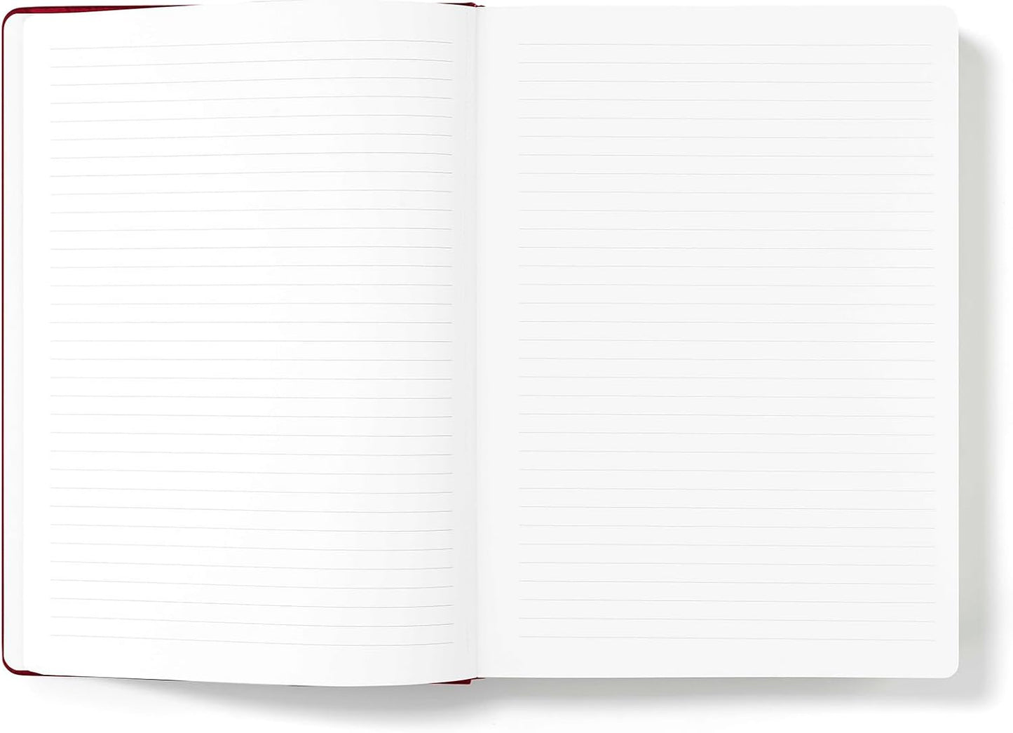 Wykeham's Executive Notebook – 8.5" x 12" – Customization Available (Personalized Black – Lined)