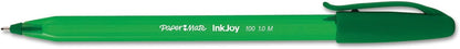 Paper Mate InkJoy 100ST Ballpoint Pens, Medium Point, Assorted Ink,8 count(pack of 1) (1945932)