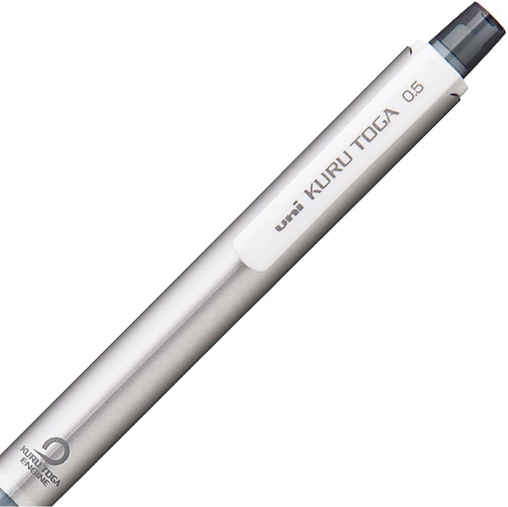 uni Kurutoga Mechanical Pencil Standard, 0.5mm, Black (M54501P.24)