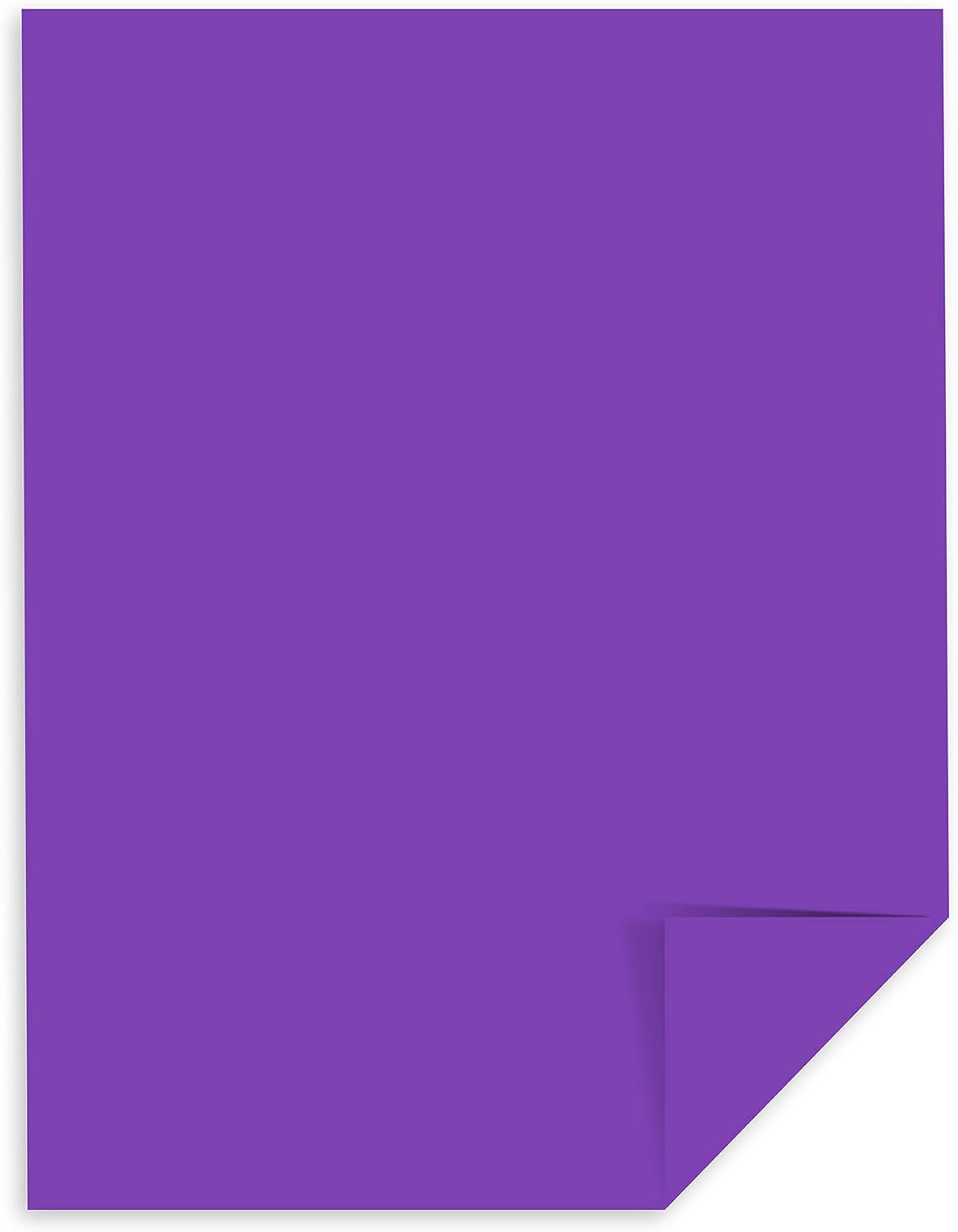Astrobrights® Color Multi-Use Printer & Copy Paper, 1 Ream, Gravity Grape, Letter (8.5" x 11"), 500 Sheets Per Ream, 24