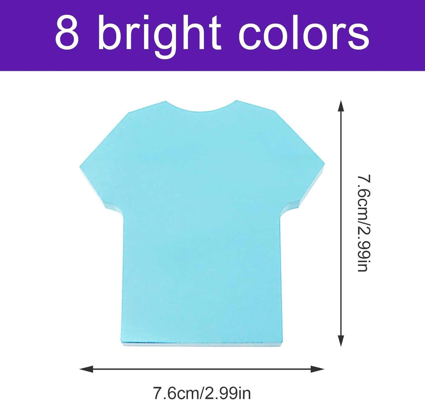 Sticky Notes, 1600 Sheets 1 x 3 in Self Sticky Notes Pad Colour Sticky Notes Super Sticky Notes Pad for Office Home School Meeting(8 Colors)