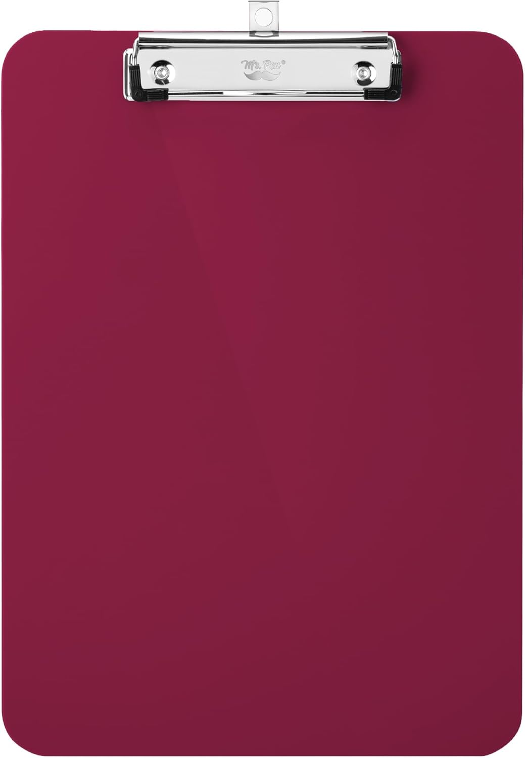Mr. Pen- Plastic Clipboard, Letter Size, Black, Clipboard Plastic, Low-Profile Metal Clip with Retractable Hanging Hole