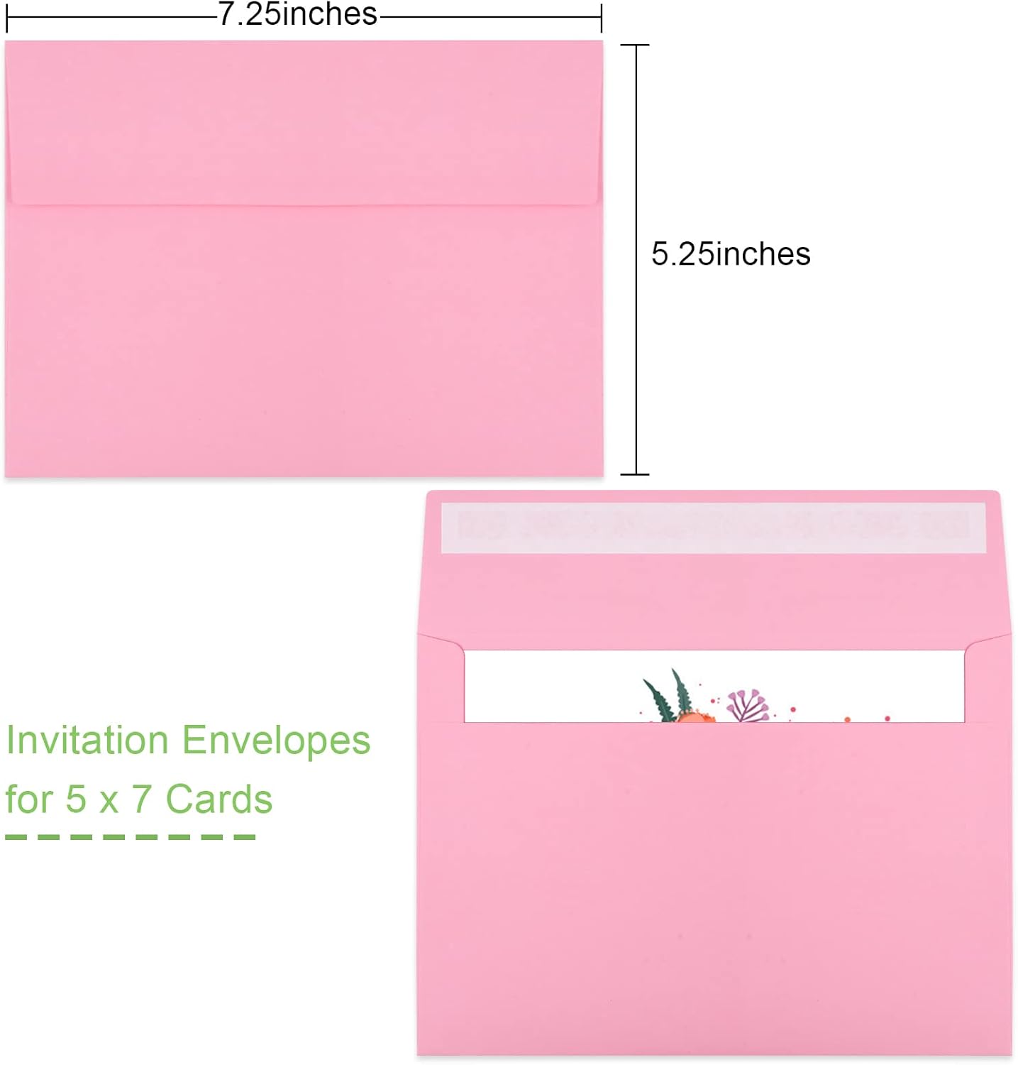 Joyberg 72 Packs #10 Envelopes, Business Envelopes, Envelopes Self Seal, Security Envelopes, Peel and Seal Closure, Size 4-1/8 X 9-1/2 Inches, White, 26LB