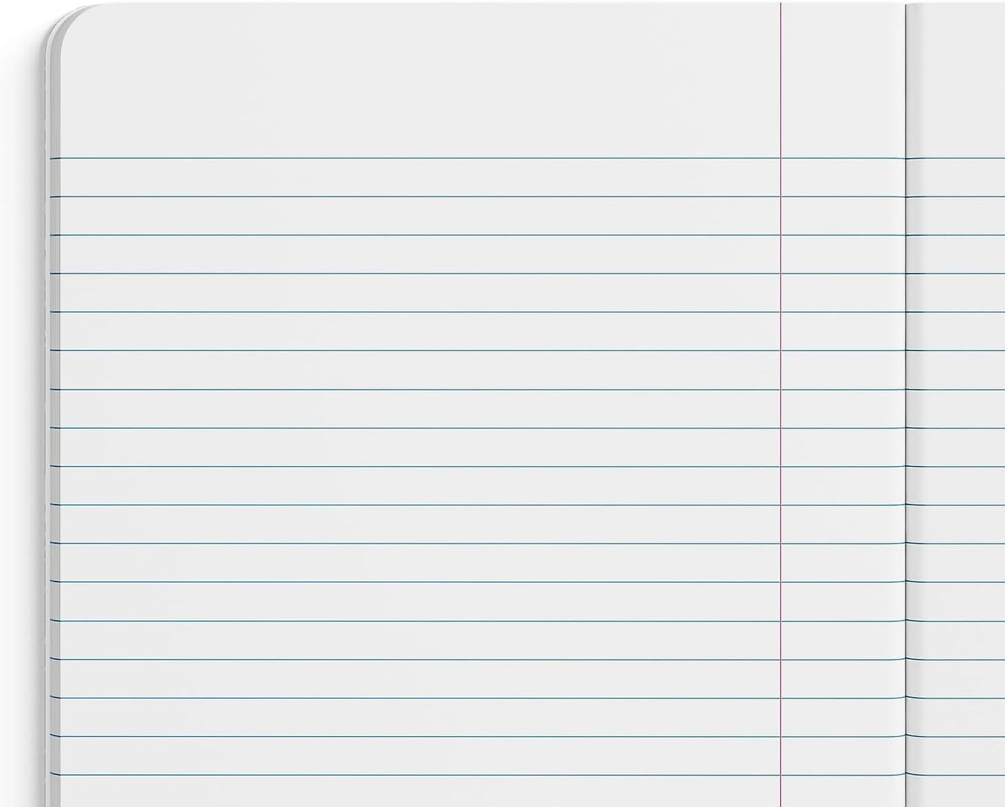 STAPLES Composition Notebook, 9.75” x 7.5”, Wide Ruled, 100 Sheets, Green Cover