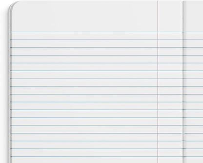 STAPLES Composition Notebook, 9.75” x 7.5”, Wide Ruled, 100 Sheets, Green Cover