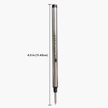 Monteverde USA Rollerball Refills to Fit Montblanc Pens, Fine Point, Black Ink, 2-Pack – Reliable and Professional Writing Solution