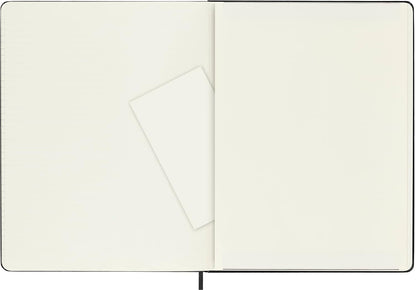 Moleskine Classic Notebook, Hard Cover, XL (7.5" x 9.5") Ruled/Lined, Black, 192 Pages