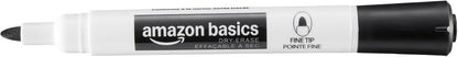 Amazon Basics Low-Odor Dry Erase Whiteboard Markers, Fine Tip, Quick-Dry, Black, 36-Pack