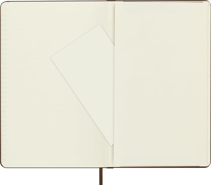 Moleskine Classic Notebook, Large, Squared, Red, Hard Cover (5 x 8.25)