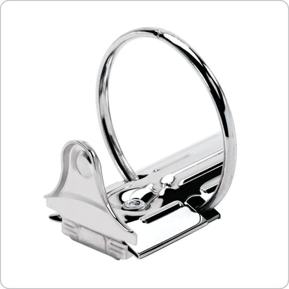 Cardinal Binder Performer with ClearVue Covers, 1.5" Round Rings, 350-Sheet Capacity, White